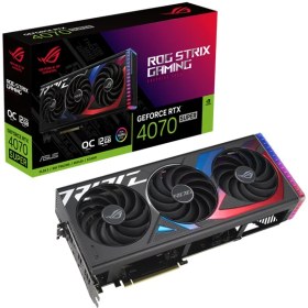 تصویر کارت گرافیک ایسوس مدل ROG Strix GeForce RTX™ 4070 SUPER 12GB GDDR6X ASUS ROG Strix GeForce RTX™ 4070 SUPER 12GB GDDR6X Graphics Card