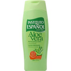 تصویر لوسیون مرطوب کننده بدن آلوئه ورا اسپانول 500 میلی لیتر Instituto Español Aloe Vera Moisturizing Lotion 500ml