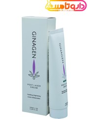 تصویر کرم بعد از لیزر ژیناژن Ginagen post laser cream 100ml