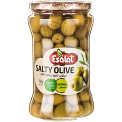 تصویر زیتون شور اصالت مدل معمولی مقدار 700 گرم Esalat Salty Olive Normal 700gr