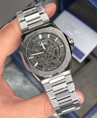 تصویر ساعت سیکو مردانه اتوماتیک سیکو اکسکلوسیو مدل 3192 رنگ نقره‌ ای صفحه طوسی 