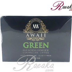 تصویر پودر دکلره 1000 گرمی سبز آوایی Awaeii Dechlorination powder green 1000 gr