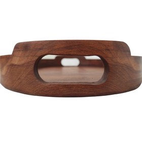 تصویر سینی چوبی سالیکسل مدل S133 سینی چوبی بیضی