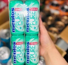 تصویر آدامس مغزدار منتوس نعنایی 