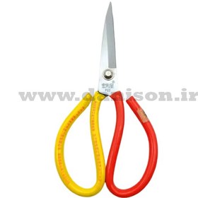 تصویر قیچی YDL دسته دو رنگ 