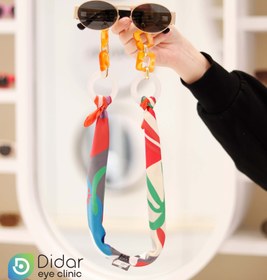 تصویر بند عینک پارچه ای ساتن ترک 
