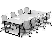 تصویر میز کنفرانسی مدرن 