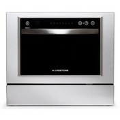 تصویر ماشین ظرفشویی رومیزی هاردستون مدل Hardstone Silver DWM0601 Countertop Dishwasher