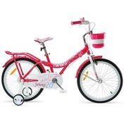 تصویر دوچرخه شهری دخترانه قناری مدل جنی سایز 20 Canary Bicycle Jeny Girl size 20 