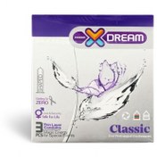 تصویر کاندوم 3عددی کلاسیک ساده Classic ایکس دریم ا X Dream Classic Condom 3pcs X Dream Classic Condom 3pcs