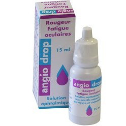 تصویر قطره استریل چشمی گیاهی آنژیو دراپ Angio Drop Rougeur Fatigue Oculaire