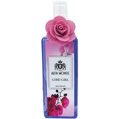 تصویر بادی پرفیوم گودگرل الفامونته body perfume good girl alfa monte 