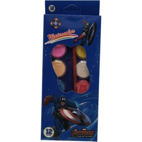 تصویر قیمت خرید آبرنگ ۱۲ تایی کوچک 