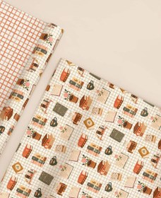 تصویر 3 برگ کاغذکادو لینن_1331 