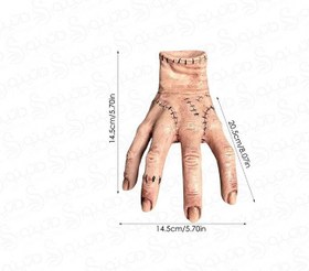 تصویر مجسمه تینگ طرح دست مدل ونزدی Wednesday 