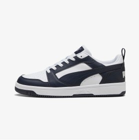 تصویر اسنیکر Puma اورجینال پوما 39232837 Rebound V6 Low Men's White Sneaker 