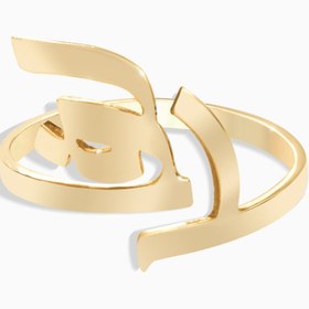 تصویر انگشتر بای پس حرف الف 