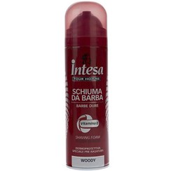 تصویر فوم اصلاح بدون الکل اینتسا Intesa مدل Barbe Dure حجم 300 میل Intesa alcohol-free shaving foam, Barbe Dure model, volume 300 ml