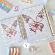 تصویر کلاسور شفاف سایز A4 و A5 