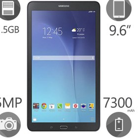 تصویر تبلت سامسونگ مدل  Galaxy Tab E 9.6 ظرفیت 8 گیگابایت 