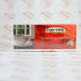 تصویر چای کیسه ای فان تایم FUN TIME مدل SUPREME BLEND TEA 