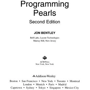 خرید و قیمت دانلود کتاب Programming Pearls (2nd Edition) ویرایش 2 | ترب