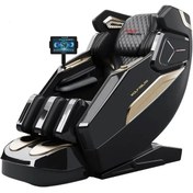 تصویر صندلی ماساژور برند ولف ریلکس با بالاترین طول ماساژ برای پوشش کامل بدن و ماساژ 4 بعدی مدل Wolf Relax A013 Wolf Relax brand massage chair with the longest massage length for full body coverage and 4D massage, model Wolf Relax A013