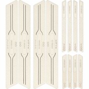 تصویر پک کامل محافظ و ضربه گیر بدنه خودرو ماهوت سری RAZR رنگ white مناسب برای BRILLIANCE CROSS C3 