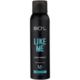 تصویر اسپری بدن آقایان Like Me حجم 150 میل بیول Biol Body Spray Like Me For Men 150 ml