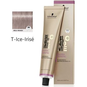 تصویر رنگ کرم تونینگ پاستل BLONDME 60ml T - Ice Irise مردانه | شوارتسکوف Schwarzkopf SCW/BM/T/BUZİRİS 