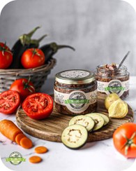 تصویر ترشی لیته بادمجان 