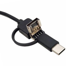 تصویر دوربین آندوسکوپی 2 متری 7mm 1.3MP 