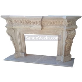 تصویر شومینه سنگی اروس 