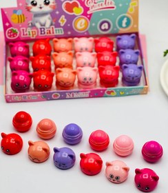 تصویر بالم لب طرح گربه 