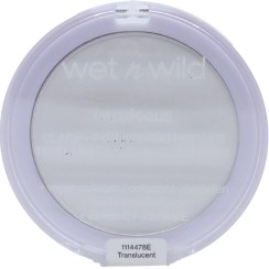 تصویر پودر تثبیت کننده آرایش وت ان وایلد مدل فشرده شده 6 گرم WET N WILD Bare Focus Clarifying Finishing Powder 6 g