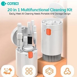 تصویر کیت نظافت دستگاه‌های الکترونیکی کوتتسی Coteci Multifunctional 20in1 Cleaning Kit 75003 