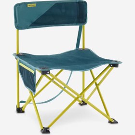 تصویر صندلی تاشو کمپینگ کچوا Quechua Folding Camping Chair - Yellow - MH100 - 110 Kg 