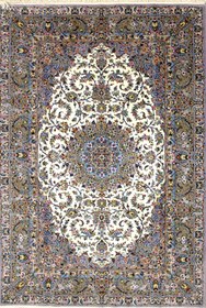 تصویر ۶متری دستبافت کاشان تقدیسی 