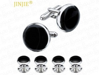 تصویر ست دکمه سردست و دکمه پیراهن تاکسدو ۱۴۵۹۰ 