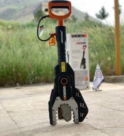 تصویر اره برقی متحرک ورکس مدل WG307E Works mobile chainsaw model WG307E