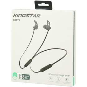 تصویر هندزفری بی سیم دور گردنی کینگ استار مدل KBE75 Kingstar KBE75 Neckband Wireless Handsfree