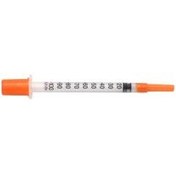 تصویر سرنگ انسولین حلما طب یکپارچه ۱ میلی لیتر تک عددی Helma Teb Unibody Insulin Syringe