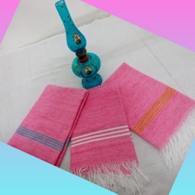 تصویر حوله دست صورت مخمل 