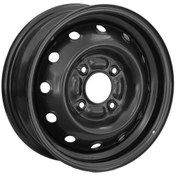 تصویر رینگ چرخ ایران خودرو سایز ۱۵ اینچ فابریک مشکی 