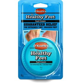 تصویر کرم ترک پا Okeeffe'S Healthy Feet اوکیف بدون بو و بدون چربی 76 گرم 