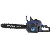 تصویر اره زنجیری بنزینی هیوندای مدل TURBO760 با تیغه ۵۵ سانت 