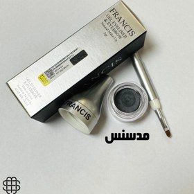 تصویر فرانسیس خط چشم و ابرو ژله ای مشکی و نقره ای کد 16 Francis Gel Eyebrow And Eye Liner Black And Gray