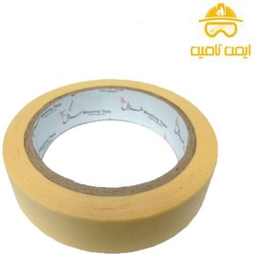 تصویر چسب کاغذی 2 و نیم سانتی زرد 