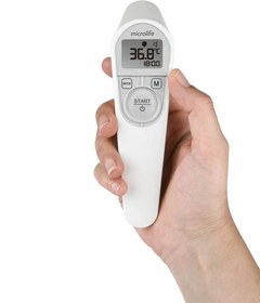 تصویر تب سنج لیزری (پیشانی) مدل NC200 مایکرولایف Microlife Non-Contact NC200 Thermometer