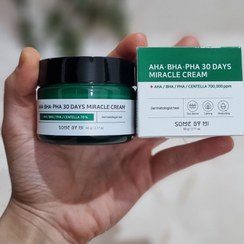 تصویر کرم آبرسان میراکل از برند سام بای می کره اصل miracle cream